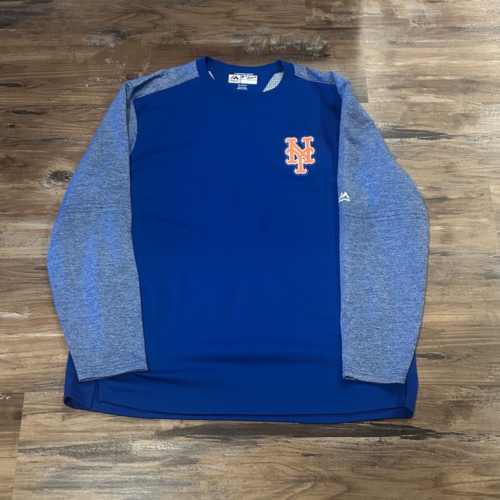 Majestic New York Mets Therma Based Sweater XXL